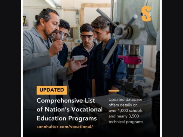 Sonnhalter Updates Comprehensive List of Vocational Education Programs.jpg