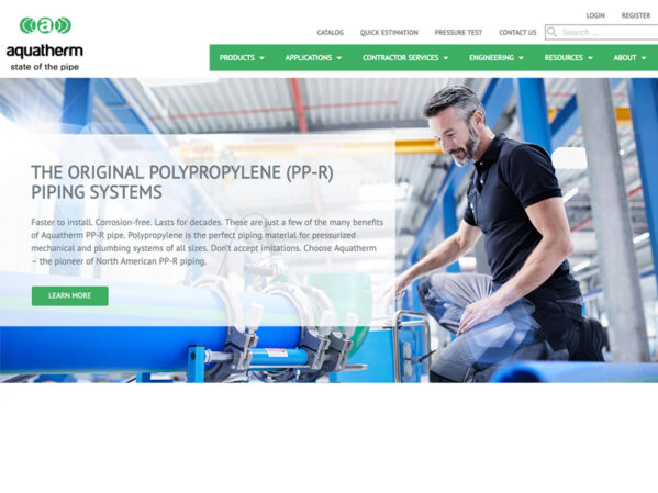 Aquatherm Unveils Revamped Website