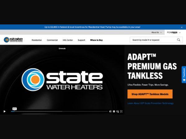 State Water Heaters Launches New Website Featuring Advanced.jpg