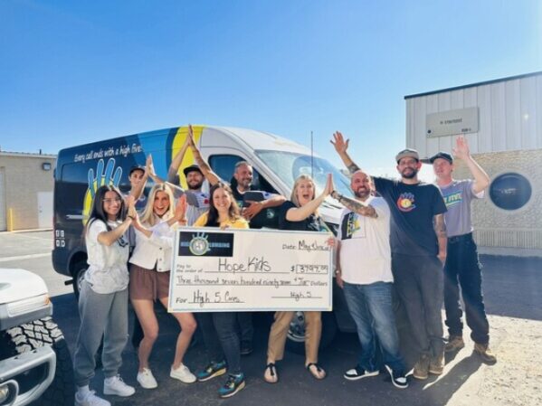 High 5 Plumbing Leads Charitable Charge with High 5 Cares.jpg