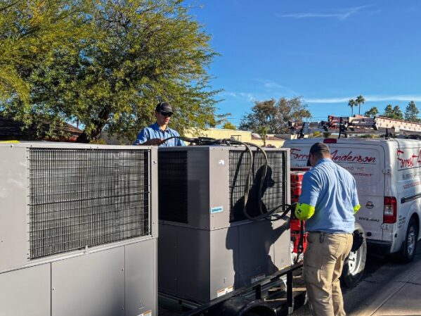 Phoenix Veteran, Don Kuhl, Gifted with New HVAC Unit.jpg