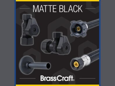 Brasscraft matte black special finish water 