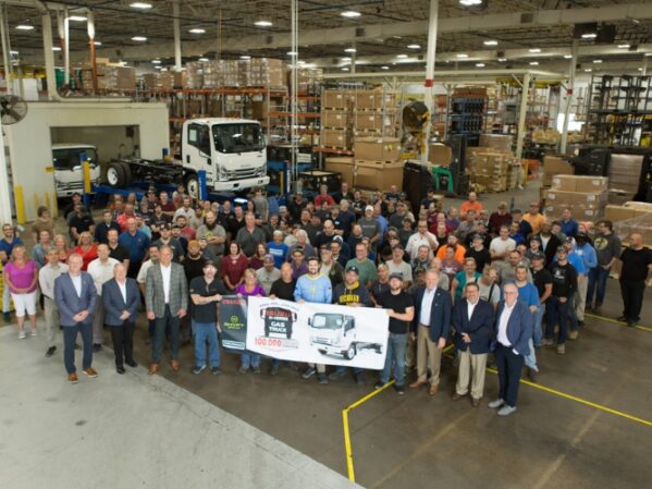 Isuzu and Builtmore Celebrate Assembly of 100,000th Isuzu N-Series Gasoline Truck.jpg