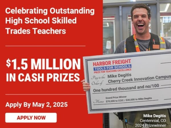 Application Period Open for Harbor Freight Tools for Schools Prize for Teaching Excellence.jpg