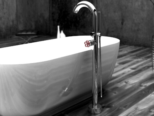 Franz Viegener Industrial Chic Tub Filler