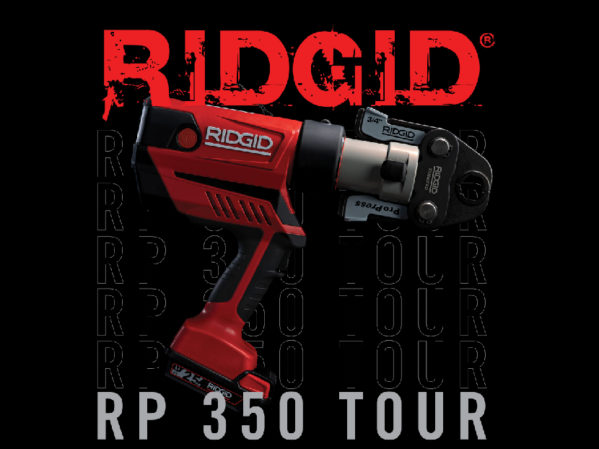 RIDGID RP 350 Press Tool Tour Goes Global with Stops in Eight Countries