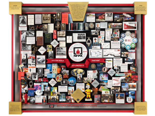 New NFPA 3D Artwork Celebrates 125th Anniversary