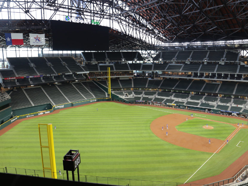 Texas Rangers' Globe Life Field Wins National Build America Award