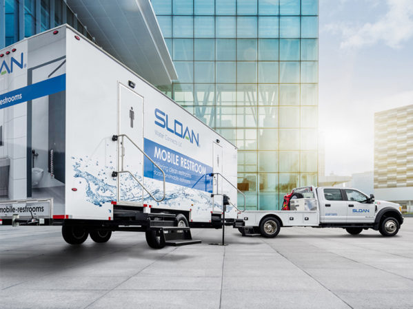 Sloan Deploys Mobile Restrooms to Support Communities in Need