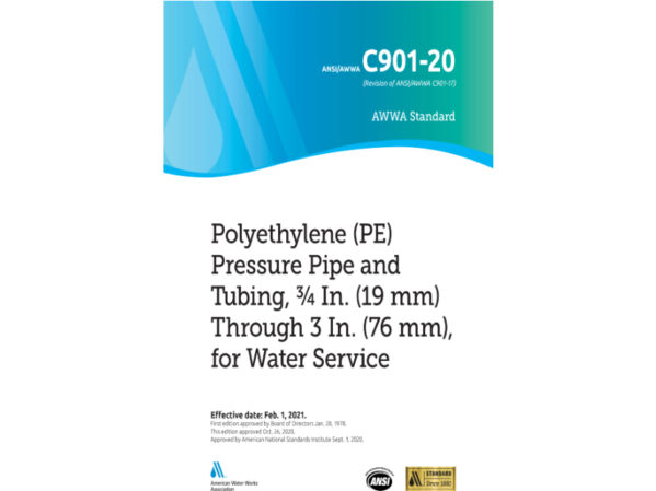 ANSIA/WWA  C901  Update  Heightens Standards  For  HDPE Water  Service  Pipes