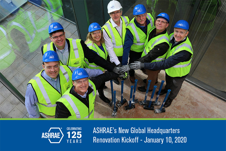 ASHRAE Breaks Ground on Global Headquarters Renovation Project | 2020