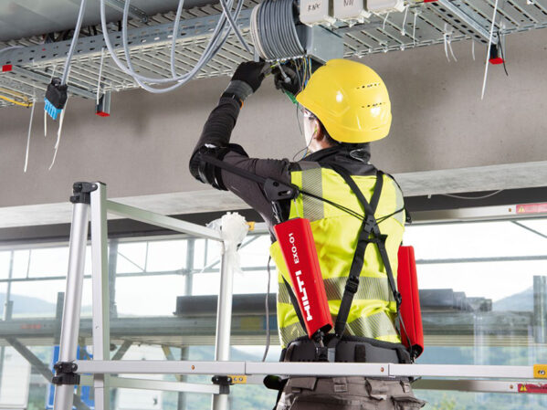 Hilti Unveils Wearable Exoskeleton