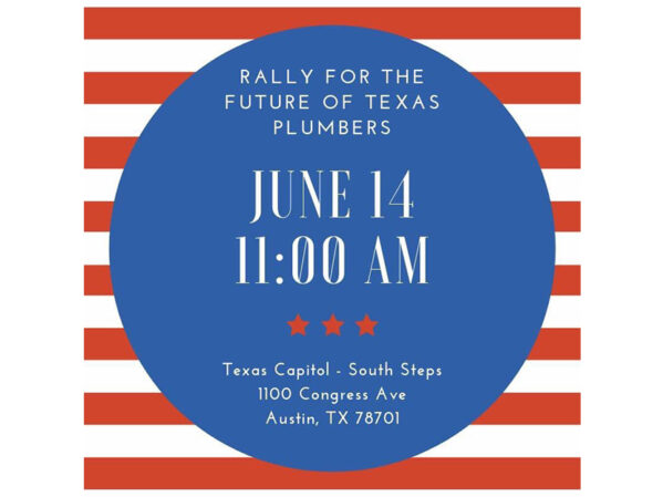 Thousands of Plumbers Expected to Rally at Texas Capitol