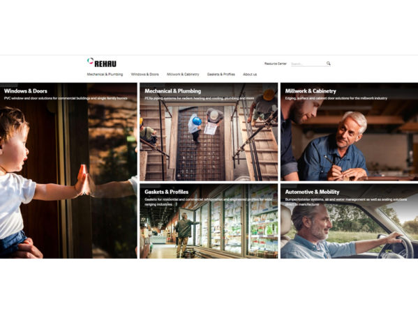 REHAU Launches New North American Website