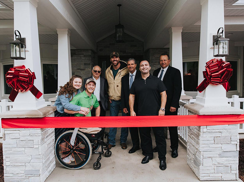 Jared Allen's Homes for Wounded Warriors, CRCC to Provide New Home