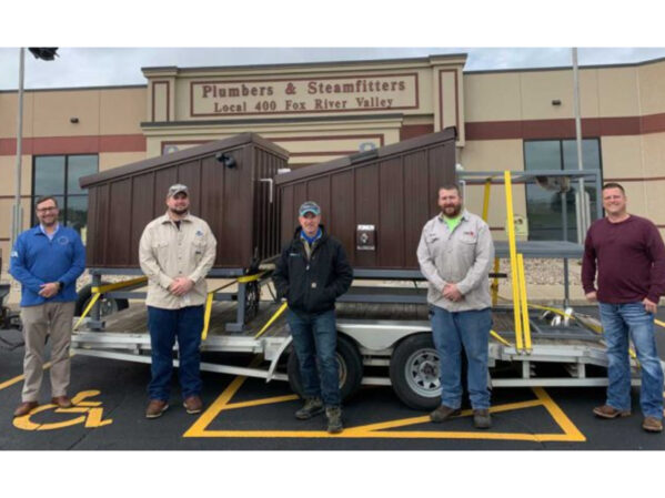 IWSH Collaborates with DigDeep, UA Local 400 and Milwaukee School of Engineering to Design, Deliver Wash Stations to Navajo Nation