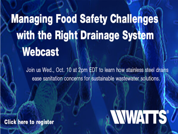 BLUCHER to Host Food Safety Webcast