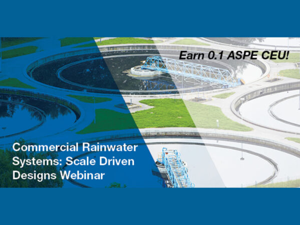 Watts to Host Webinar on Commercial Rainwater Systems