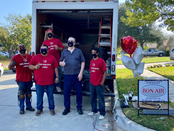 Lennox Installs 210 HVAC Units for 2020 Feel The Love Program A