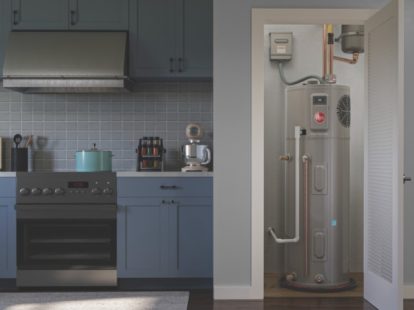 Rheem proterra hybrid electric heat pump water heater upgrades