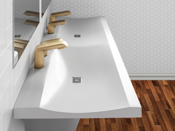 Bradley Corp. Evero Matte Quartz Washbasin Material 