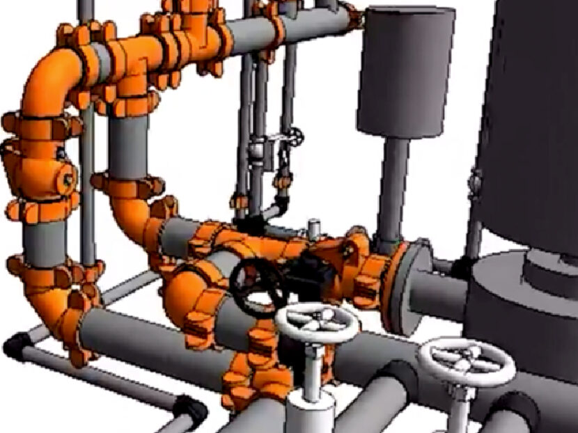 ASC Engineered Solutions Threaded Fitting Autodesk Revit Families