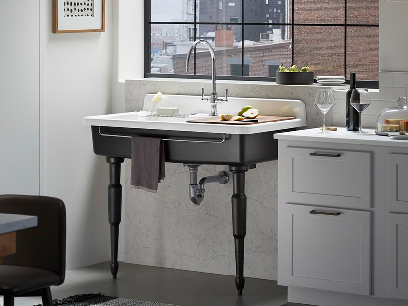 kohler freestanding kitchen sink