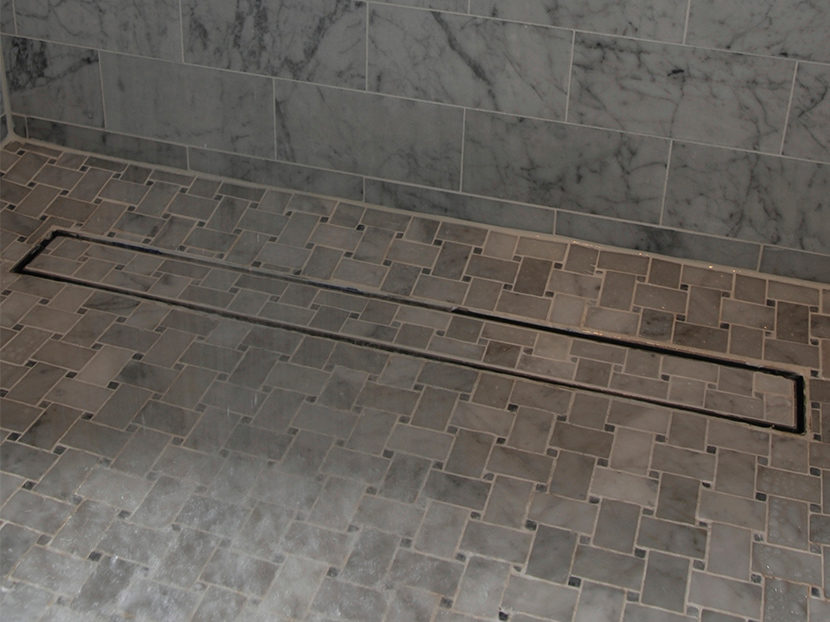 LUXE Linear Shower Drain – Tile Insert, 2018-09-19
