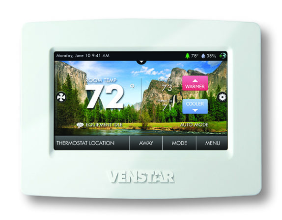 ColorTouch programmable touch screen thermostats